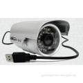 IR Night Vision CCTV Camera Support Memory Card Storage